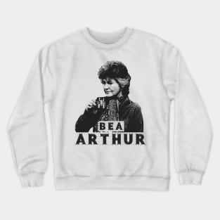 Bea Arthur Coffee time Crewneck Sweatshirt